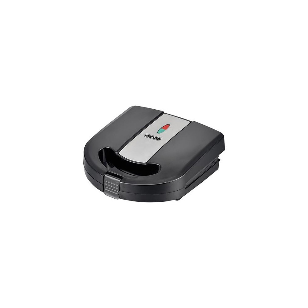 Produktbild för Mesko MS 3045 - smörgåsgrill/våffeljärn/grill - silver/svart