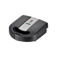 Produktbild för Mesko MS 3045 - smörgåsgrill/våffeljärn/grill - silver/svart