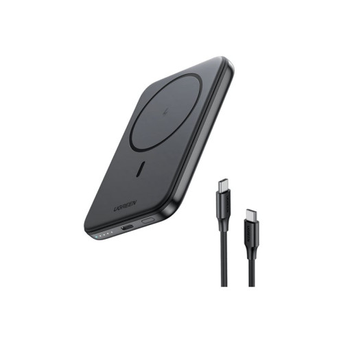 Ugreen Ugreen trådlös powerbank - magnetisk - Li-Ion - USB-C - 20 Watt