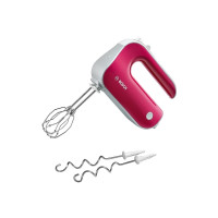 Produktbild för Bosch MFQ40304 - handmixer - röd diamant/silver