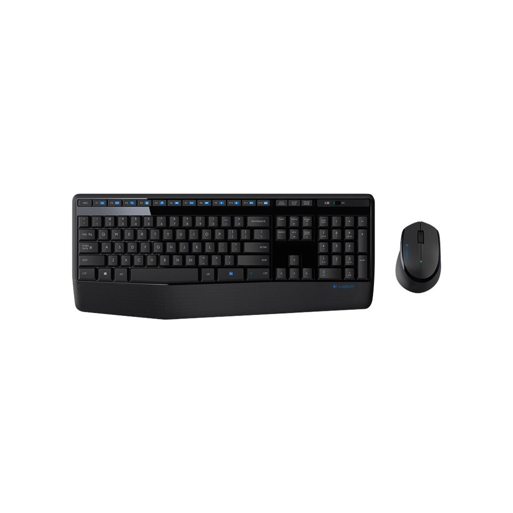 Produktbild för Logitech Wireless Combo MK345 - sats med tangentbord och mus - tjeckiska Inmatningsenhet