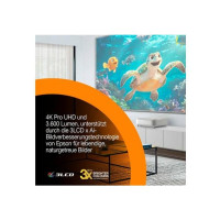 Produktbild för Epson Lifestudio Grand EH-LS670W - 3LCD-projektor - ultrakort kastavstånd - 802.11a/b/g/n/ac trådlös Miracast - diamantvit