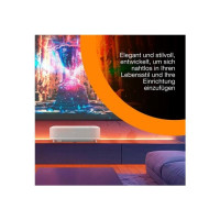 Produktbild för Epson Lifestudio Grand EH-LS670W - 3LCD-projektor - ultrakort kastavstånd - 802.11a/b/g/n/ac trådlös Miracast - diamantvit