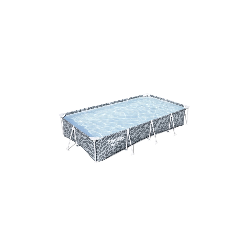Produktbild för Bestway 561FT, 4000 l, Pool med ram, Barn och vuxen, Grå, 19...