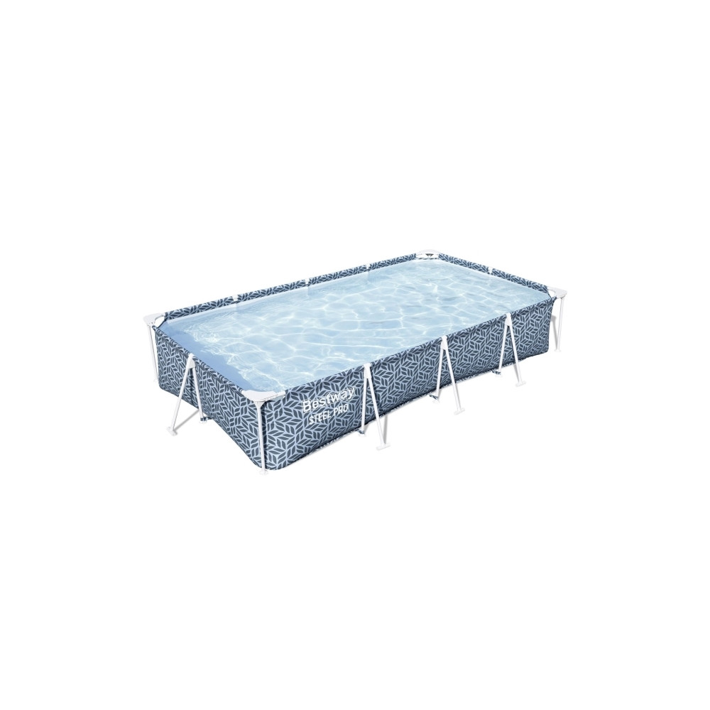 Produktbild för Bestway 561FT, 4000 l, Pool med ram, Barn och vuxen, Grå, 19...