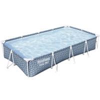 Produktbild för Bestway 561FT, 4000 l, Pool med ram, Barn och vuxen, Grå, 19...
