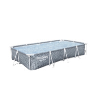 Produktbild för Bestway 561FT, 4000 l, Pool med ram, Barn och vuxen, Grå, 19...