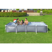 Produktbild för Bestway 561FT, 4000 l, Pool med ram, Barn och vuxen, Grå, 19...