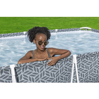 Produktbild för Bestway 561FT, 4000 l, Pool med ram, Barn och vuxen, Grå, 19...