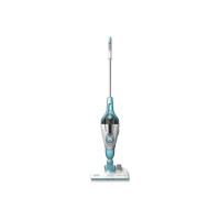 Produktbild för BLACK+DECKER FSMH1321 - ångdammsugare - skaft/handhållen - vit/aqua