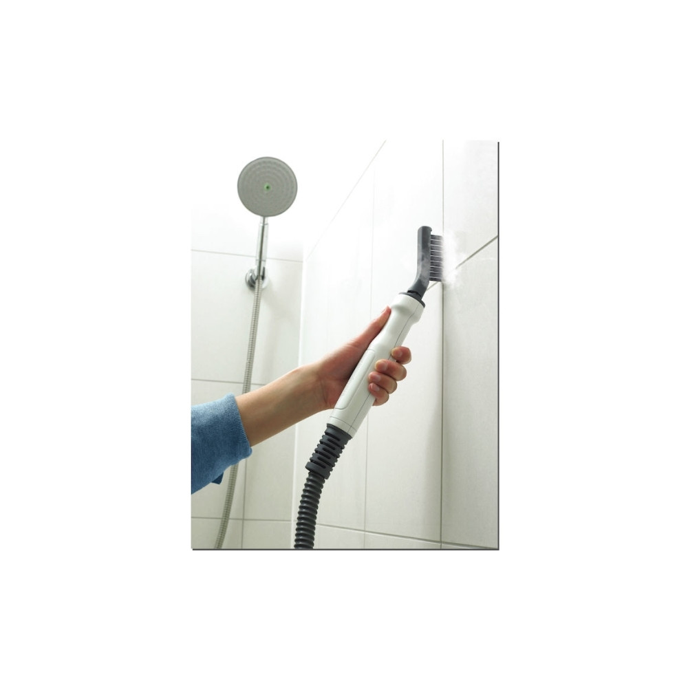 Produktbild för BLACK+DECKER FSMH1321 - ångdammsugare - skaft/handhållen - vit/aqua