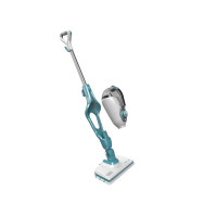 Produktbild för BLACK+DECKER FSMH1321 - ångdammsugare - skaft/handhållen - vit/aqua
