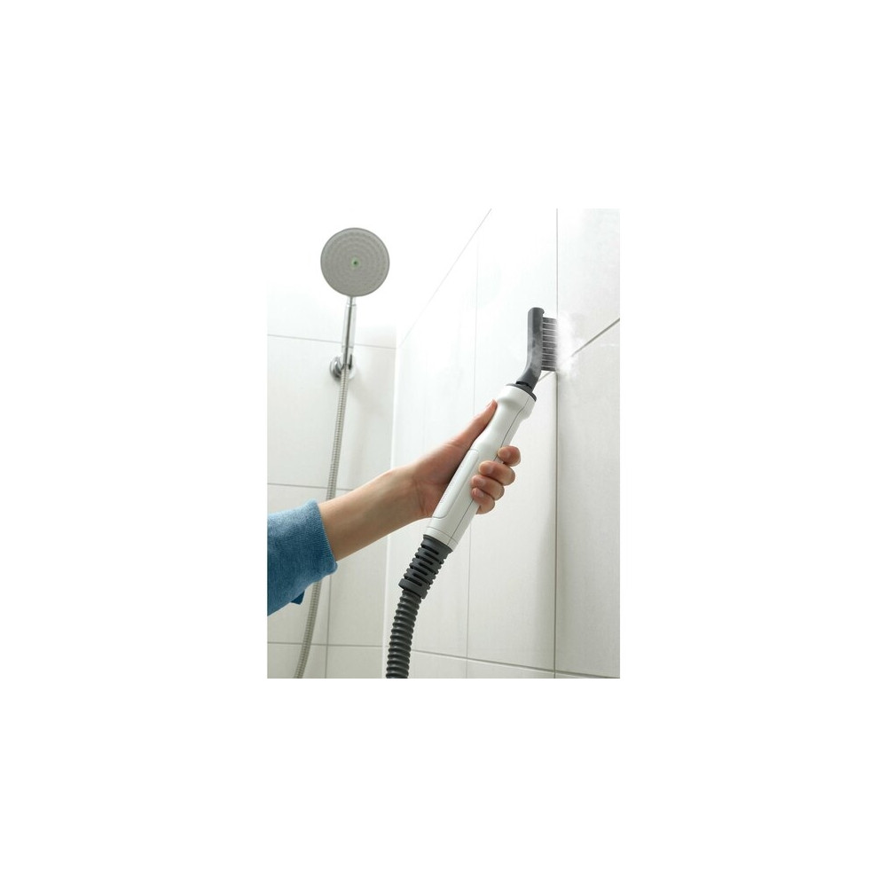 Produktbild för BLACK+DECKER FSMH1321 - ångdammsugare - skaft/handhållen - vit/aqua
