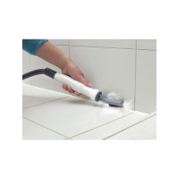 Produktbild för BLACK+DECKER FSMH1321 - ångdammsugare - skaft/handhållen - vit/aqua