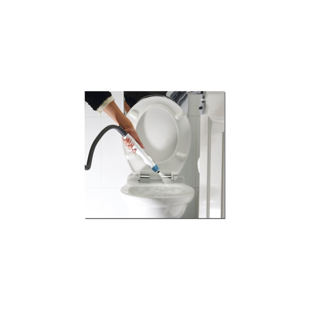 Produktbild för BLACK+DECKER FSMH1321 - ångdammsugare - skaft/handhållen - vit/aqua
