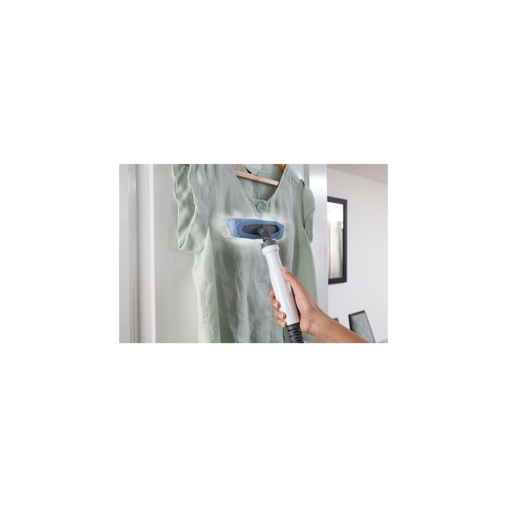 Produktbild för BLACK+DECKER FSMH1321 - ångdammsugare - skaft/handhållen - vit/aqua