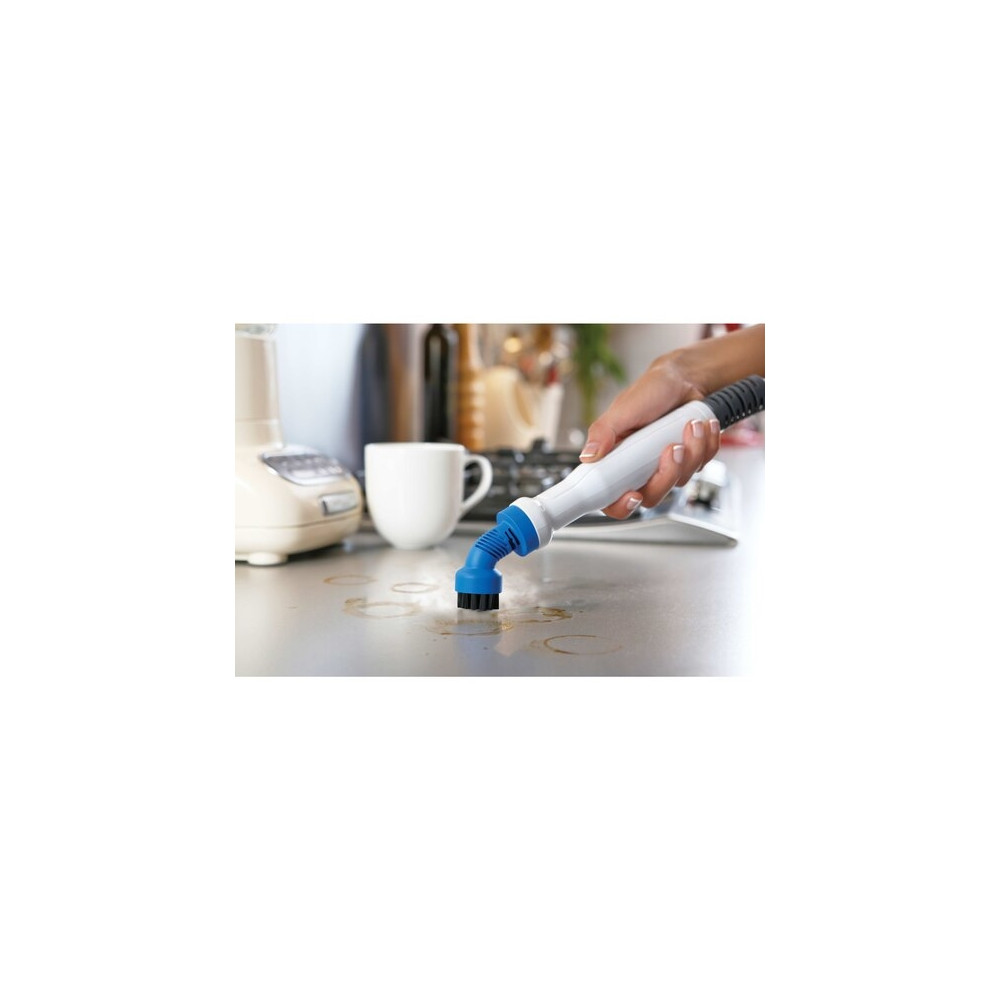 Produktbild för BLACK+DECKER FSMH1321 - ångdammsugare - skaft/handhållen - vit/aqua