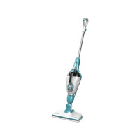 Produktbild för BLACK+DECKER FSMH1321 - ångdammsugare - skaft/handhållen - vit/aqua