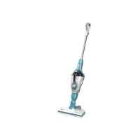 Produktbild för BLACK+DECKER FSMH1321 - ångdammsugare - skaft/handhållen - vit/aqua