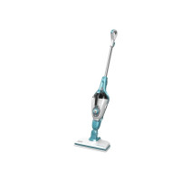 Produktbild för BLACK+DECKER FSMH1321 - ångdammsugare - skaft/handhållen - vit/aqua