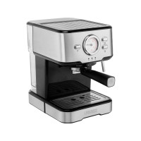 Produktbild för Princess 249412 - kaffemaskin med mjölkskummare - 20 bar - metal steel