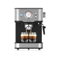 Produktbild för Princess 249412 - kaffemaskin med mjölkskummare - 20 bar - metal steel