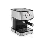 Produktbild för Princess 249412 - kaffemaskin med mjölkskummare - 20 bar - metal steel