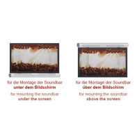 Produktbild för Mywall högtalarställ för soundbar HS9L soundbar bracket mova...