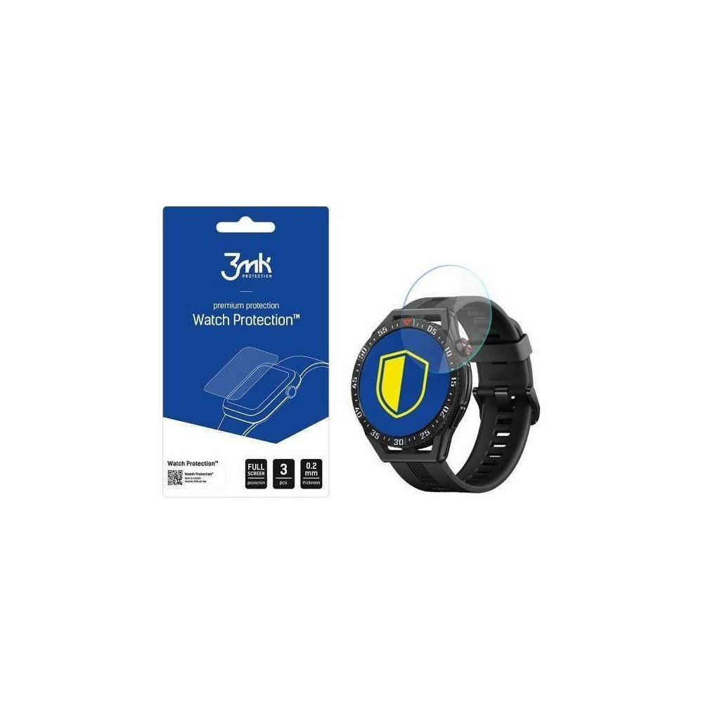 Produktbild för 3mk Watch Protection FlexibleGlass hybridglas för Huawei GT...