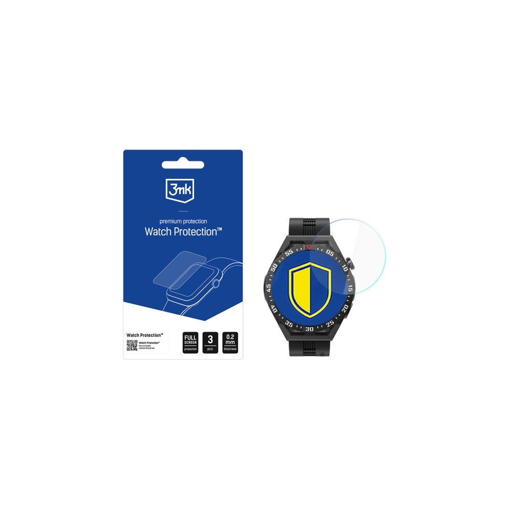 Produktbild för 3mk Watch Protection FlexibleGlass hybridglas för Huawei GT...