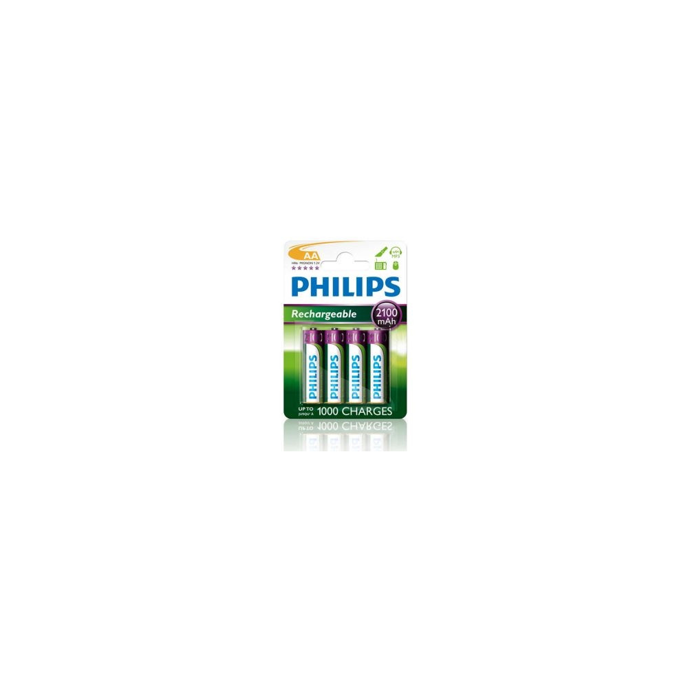 Produktbild för Philips Multilife R6B4A210 batteri - 4 x AA-typ - NiMH