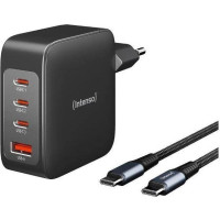 Produktbild för Intenso W140A3C strömadapter - GaN - 3 x USB-C, USB typ A - 240 watt - med C520C-kabel