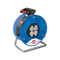 Produktbild för Brennenstuhl BN-HASP02, 25 m, IP44, Plast, Svart, Blå, 4 AC-...