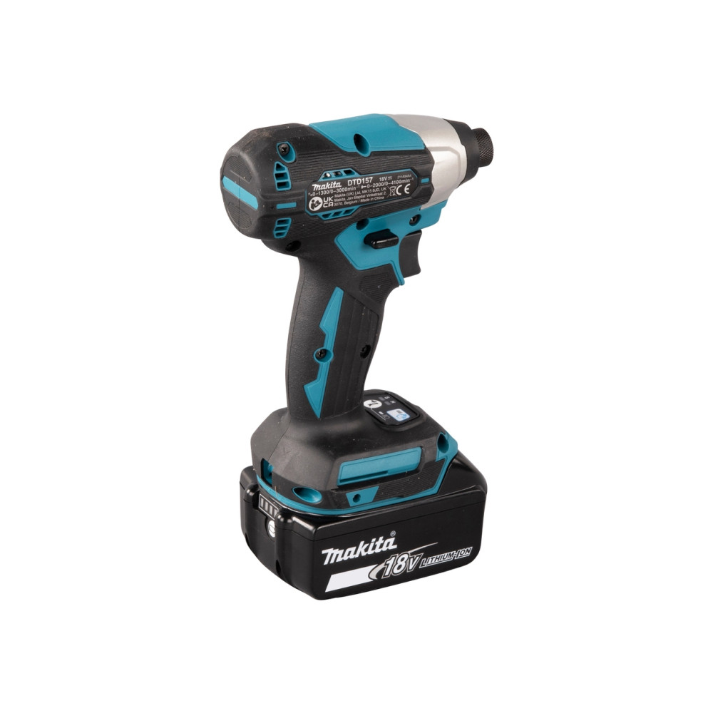 Produktbild för Makita DTD157Z - stötdrivare - sladdlös - 2 hastigheter - inget batteri