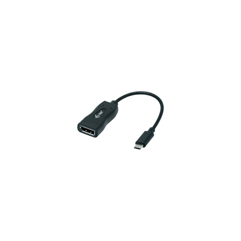 Produktbild för i-Tec USB-C Display Port Adapter - extern videoadapter - svart