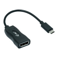 Produktbild för i-Tec USB-C Display Port Adapter - extern videoadapter - svart