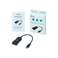 Produktbild för i-Tec USB-C Display Port Adapter - extern videoadapter - svart