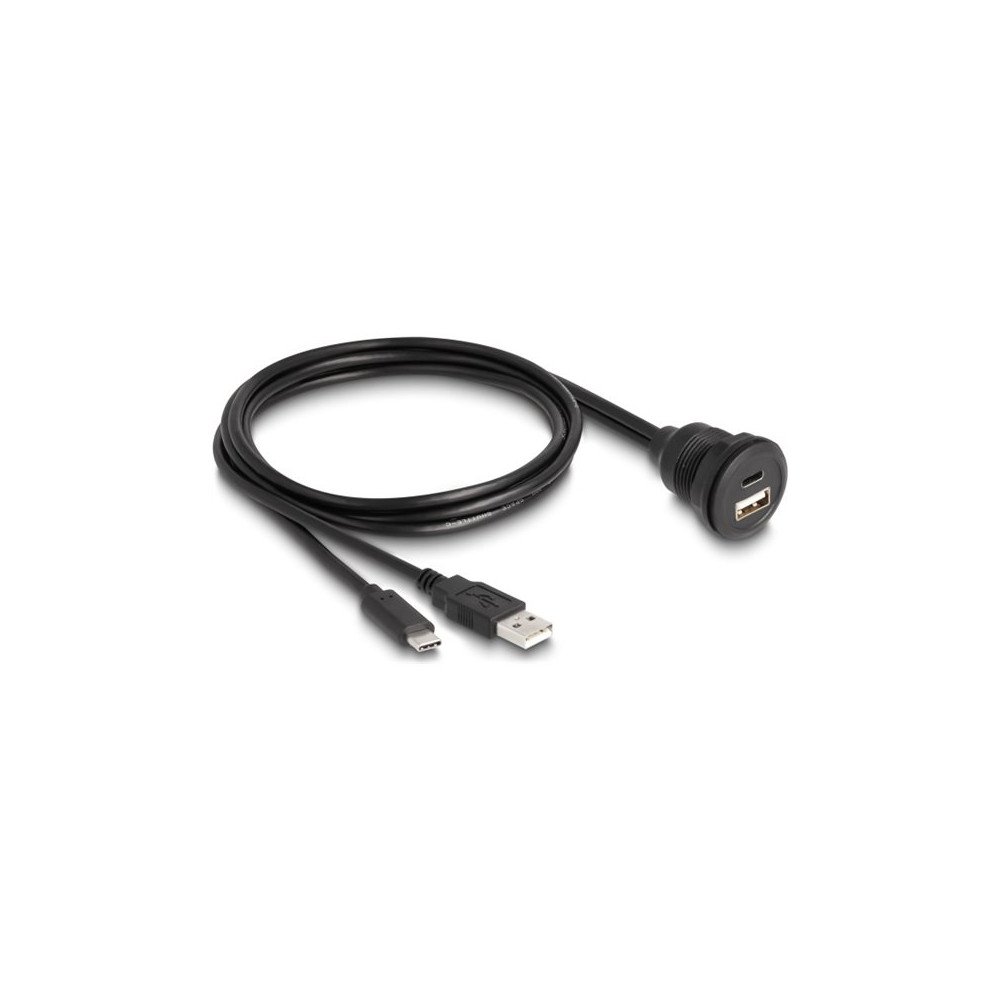 Produktbild för Delock - USB-kabel - 1 m