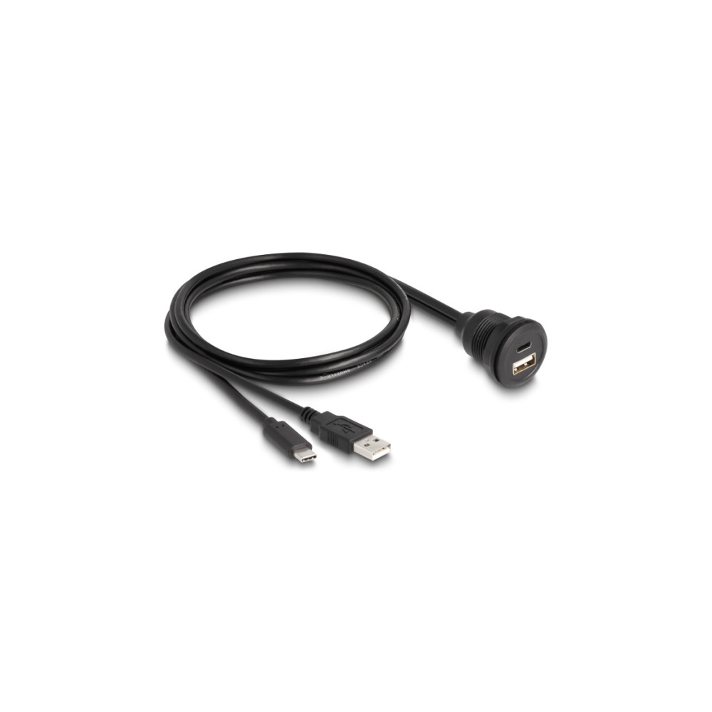 Produktbild för Delock - USB-kabel - 1 m