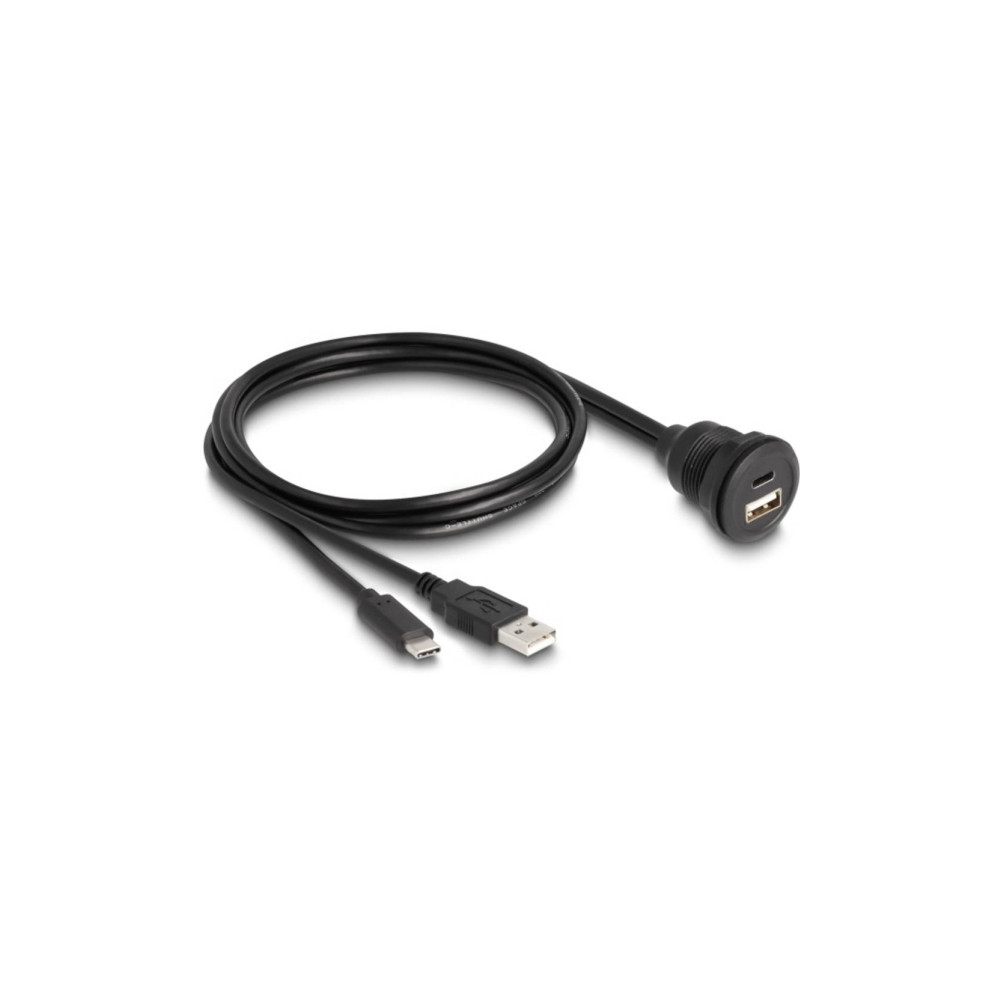 Produktbild för Delock - USB-kabel - 1 m