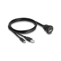 Produktbild för Delock - USB-kabel - 1 m