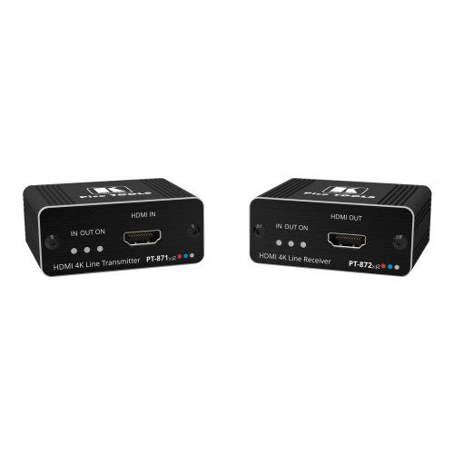 Kramer Kramer PicoTOOLS PT-871/2xr-KIT - sändare och mottagare - förlängd räckvidd för audio/video - HDMI