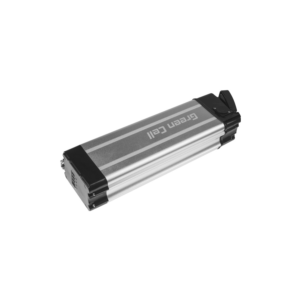 Produktbild för Green Cell batteri - 36V, silverfish - + växelströmsadapter - Li-Ion - 4 stiftkontakt