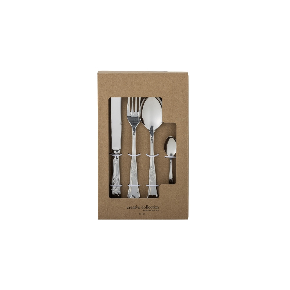 Produktbild för Bloomingville CREATIVE COLLECTION bestick Tilly, silver, ros...