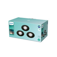 Produktbild för Philips Funktionell Dive infälld lampa, LED, 2700 K, 220-240...