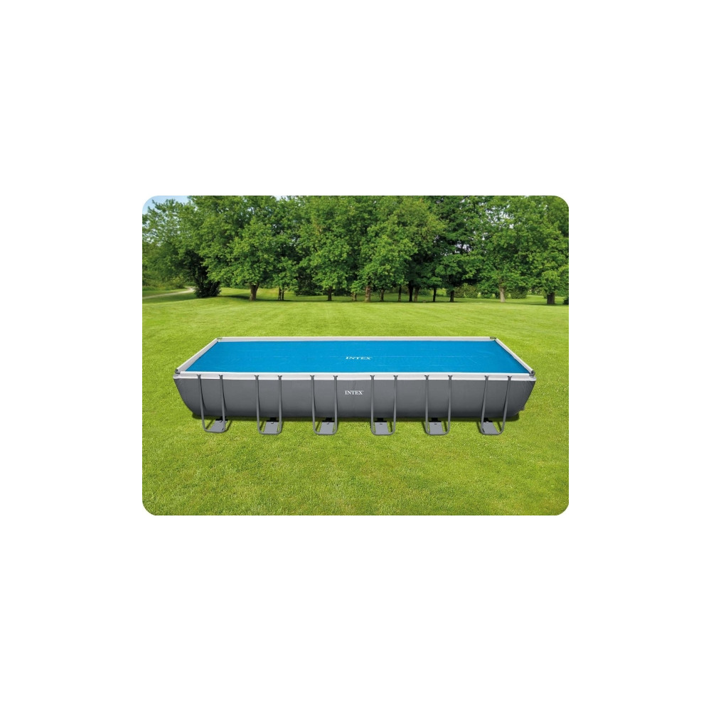 Produktbild för Intex 28017, Solskydd till pool, Ovanmarkspool, Rektangulär,...