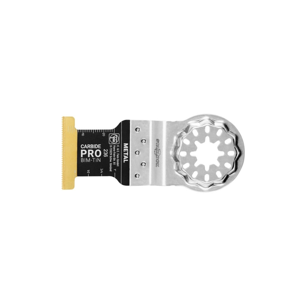 Produktbild för FEIN 63502236210, Svart, Grå, Replacement blade, FEIN MultiM...