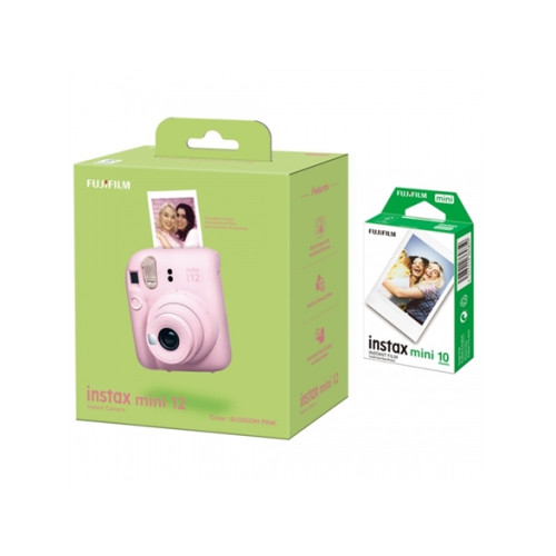Fujifilm Fujifilm Instax Mini 12, 86 x 54 mm, Rosa, 60 mm, 62 x 46 mm...