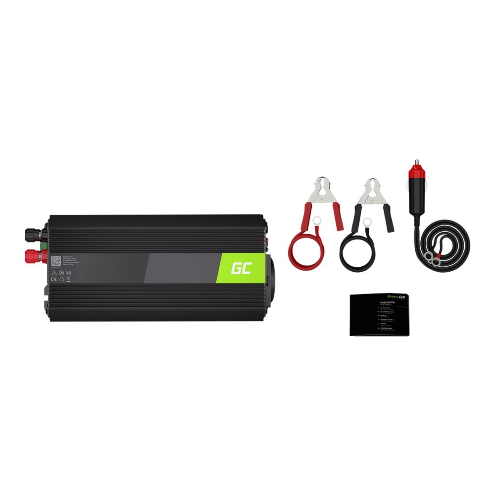 Produktbild för Green Cell PRO - DC-AC-omriktare - 1000 watt