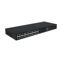 Produktbild för HPE Networking Comware 2150 24p 10M/100M/1G 4p SFP+ 1G/10G - switch - 24 portar - Administrerad - rackmonterbar